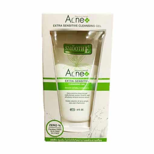 SMOOTH-E ACNE EXTRA-SENSITIVE CLEANSING GEL 4OZ