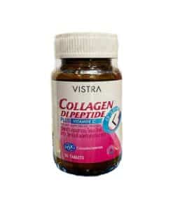 Vistra Collagen DI Peptide Plus Vitamin C 30 Tablets