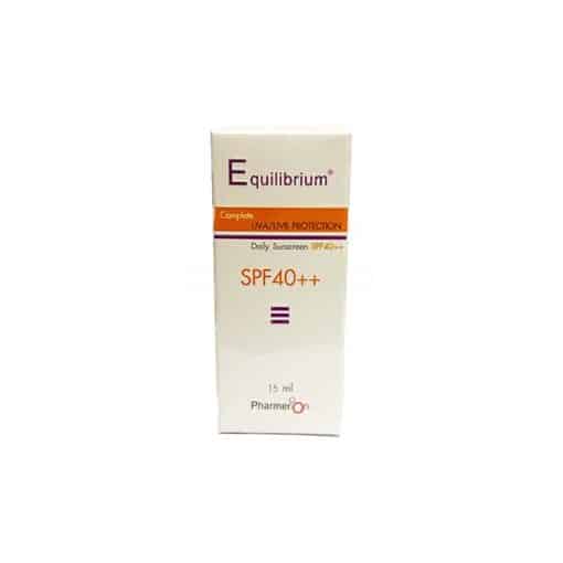 equilibrium daily sunscreen SPF40++ 15ml